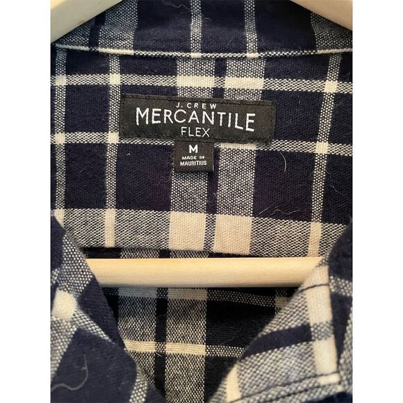 J. Crew Men's Plaid Flannel Shirt M Multicolor Long Sleeve Casual - Picture 6 of 10